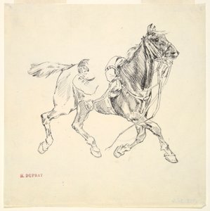 軍用馬 作： Henri Louis Dupray