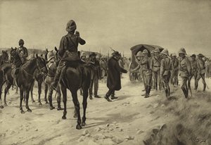 1900年、パルデベルクでのピエトクロニエ降伏（彫刻）