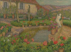 私の家 作： Henri Martin