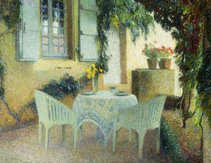 マルクイロルのマナーテラス 作： Henri Martin