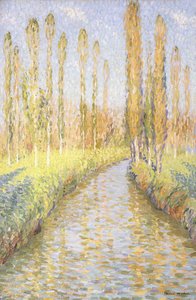 秋のバスティードデュヴェール。秋のラバスティードデュヴェール 作： Henri Martin