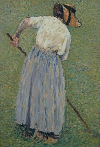 干し草メーカー 作： Henri Martin