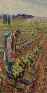 硫酸化;ルサルファタージュ、1925年頃 作： Henri Martin