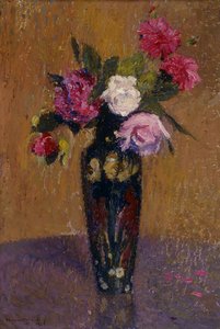 花瓶、1916 作： Henri Martin