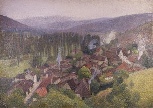 バスティードの眺め 作： Henri Martin