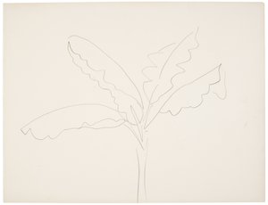 バナナの木（タヒチ） 作： Henri Matisse