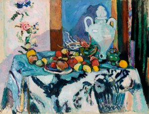 青い静物（青い自然） 作： Henri Matisse