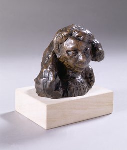 フィレット（マルグリット）の胸像 1905-06年頃 （褐色パティナのブロンズ） 作： Henri Matisse