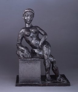 装飾的な人物像、1908年8月、1954年鋳造（ブロンズ）