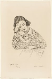 少女読書