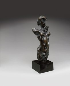 生命 - 頭部を持つ胴体》1906年考案、このバージョンはヴァルスアーニが1951年に鋳造（ブロンズ、褐色パティナ仕上げ）