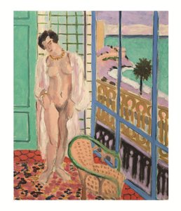 窓辺のヌード 作： Henri Matisse
