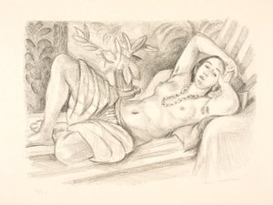 オダリスク 作： アンリ・マティス