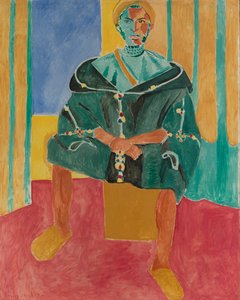 リファン座（Le Rifain assis） 作： Henri Matisse