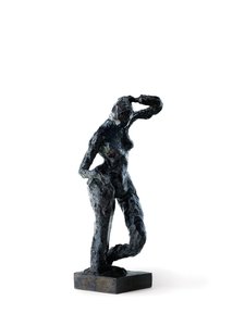ダンス（ダンス・ムーヴメント）》1911年構想、本作品は1930年鋳造（ブロンズ、黒色パティナ仕上げ）