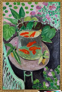 金魚 作： Henri Matisse