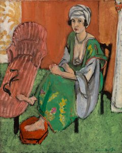 緑のドレス（La Robe verte） 作： Henri Matisse