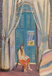ベネチアン・ブラインド（レ・ペルシエンヌ） 作： Henri Matisse