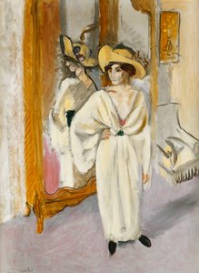 白衣の女 1918-19年頃 油彩・カンヴァス