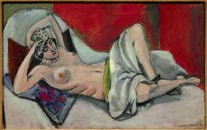 ヌ・ドレープ・エタンデュ 1923 （キャンバスに油彩） 作： Henri Matisse