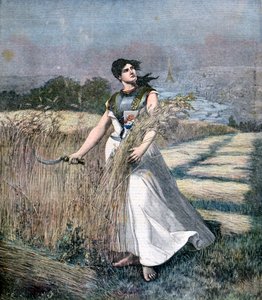 フランスの寓意、1891 作： Henri Meyer