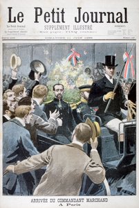 1899年パリに指揮官マルカンドが到着 作： Henri Meyer
