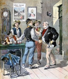 選挙前、1893年 作： Henri Meyer