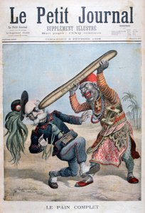 フランチェスコクリスピの風刺画、イタリアの政治家、1896年