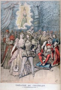 シンデレラシンデレラ、テアトルデュシャトレ、パリ、1895 作： Henri Meyer