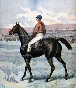 エドモンドブランが所有するパリグランプリの優勝者、クラマール、1892年 作： Henri Meyer