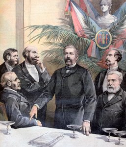 アーネストコンスタンとフランス共和国、トゥールーズ、1893年。 作： Henri Meyer