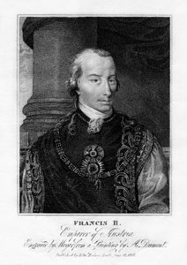 フランシス2世、神聖ローマ皇帝、1815年。 作： Henri Meyer