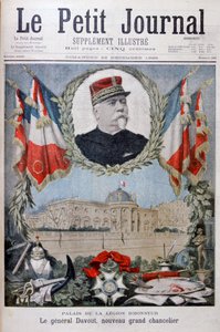 1895年にレギオンドヌール大管長、ダヴー将軍 作： Henri Meyer
