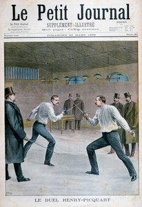 ヘンリー=ピクアルの決闘、1898 作： Henri Meyer