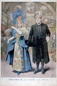 ラプーペ、テアトルドゥラガイテ、パリ、1896 作： Henri Meyer