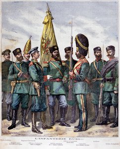 ロシア歩兵、1892年 作： Henri Meyer