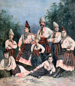 ロシアの歌手、1891 作： Henri Meyer