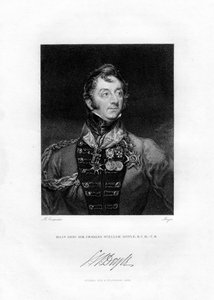 チャールズウィリアムドイル卿、イギリス将軍、1829年