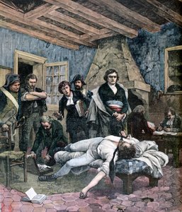 チャールズピシェグルの死、1891年 作： Henri Meyer