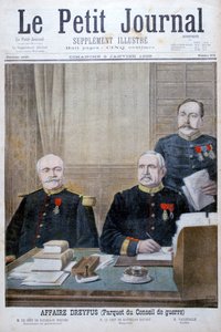 ドレイファス事件、1898 作： Henri Meyer
