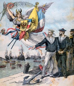 1893年の仏露エンテンテ