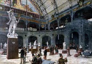 パレドゥインダストリーの新しい彫刻パビリオン、1892年