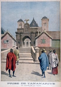 クイーンズパレス、タナナリヴ、マダガスカル、1897 作： Henri Meyer