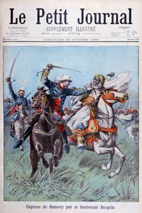 1898年にジェレム近郊のジャクイン中尉がトゥーレサモリーを占領。 作： Henri Meyer