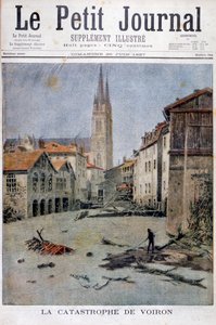 フランス、ヴォワロンの大災害、1897年 作： Henri Meyer