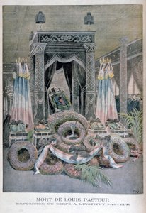 1895年フランスの化学者、ルイパスツールの死 作： Henri Meyer