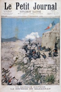 1896年、アルジェリアのマサグランの防衛