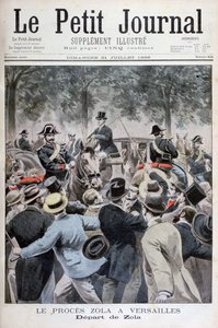 ベルサイユからのエミールゾラの辞任、1898年