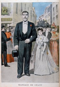 巨人の結婚、1897 作： Henri Meyer