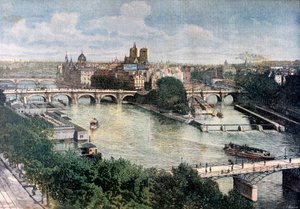 1892年のパリの眺め 作： Henri Meyer